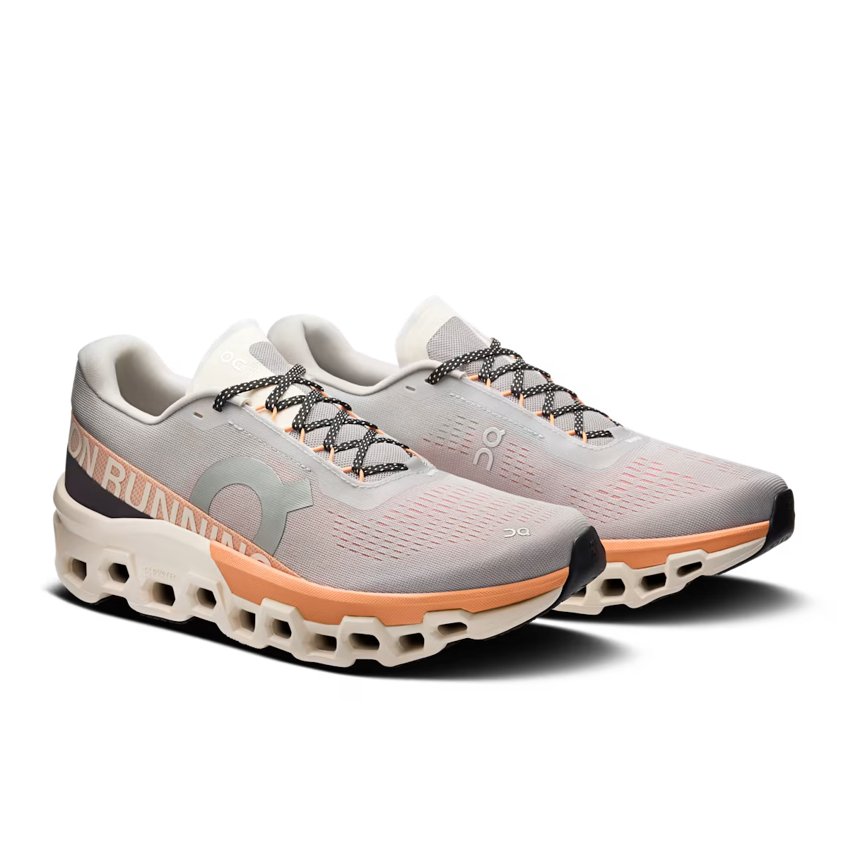 Running Cloudmonster 2 — Glacier Tangerine