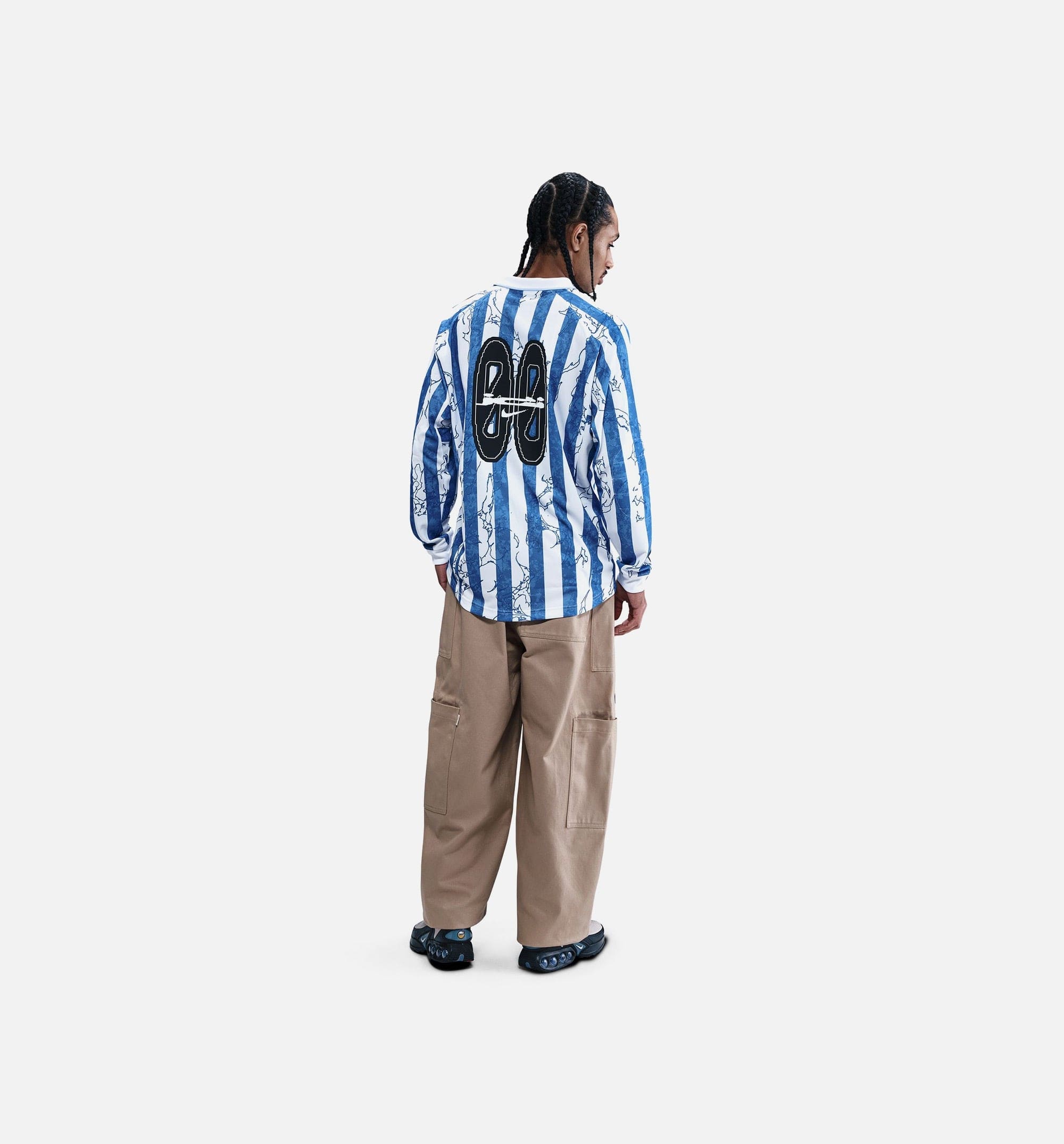 NSW Air Mens Long Sleeve Jersey - Blue/White