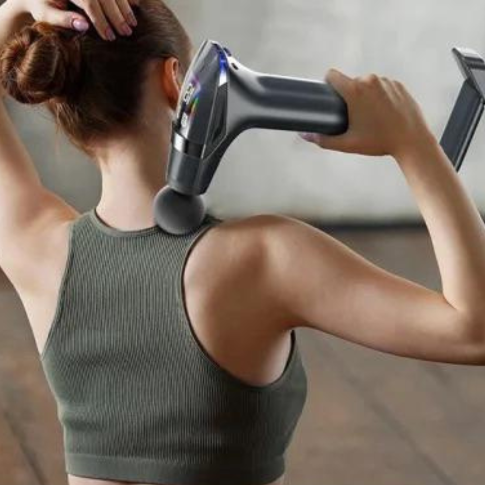 Pistola de Masaje con Asa Extendida