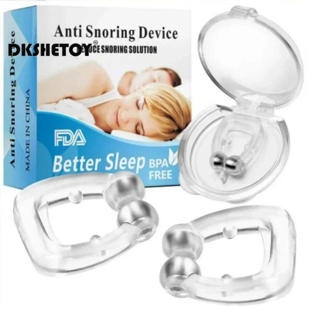 Dispositivo magnético anti ronquidos de silicona